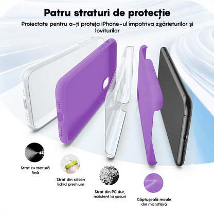 Soft Silicone Case - iPhone XS Max - Light Purple