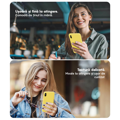 Soft Silicone Case - iPhone XS Max - Yellow