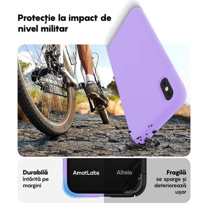 Soft Silicone Case - iPhone XS Max - Light Lilac