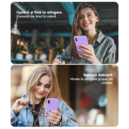 Soft Silicone Case - iPhone XS Max - Light Lilac