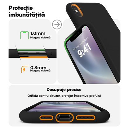 Soft Silicone Case - iPhone XS Max - Black
