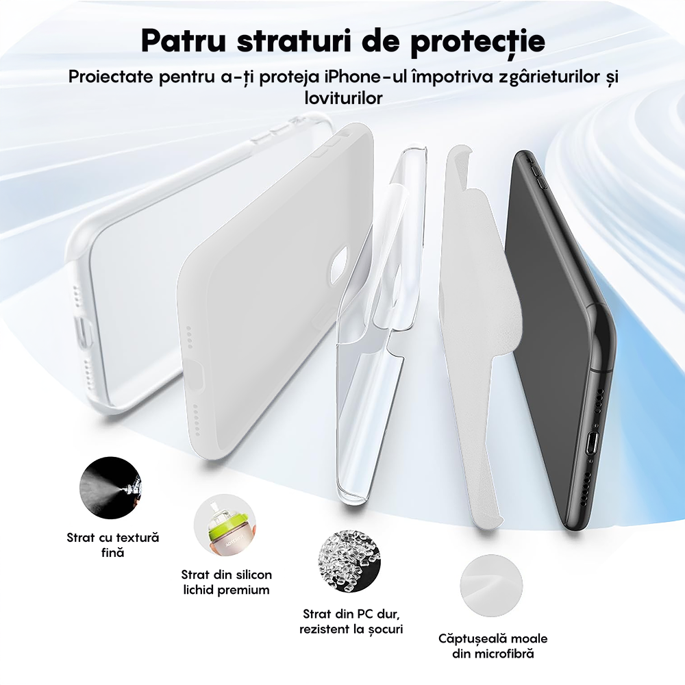 Soft Silicone Case - iPhone X/XS - White