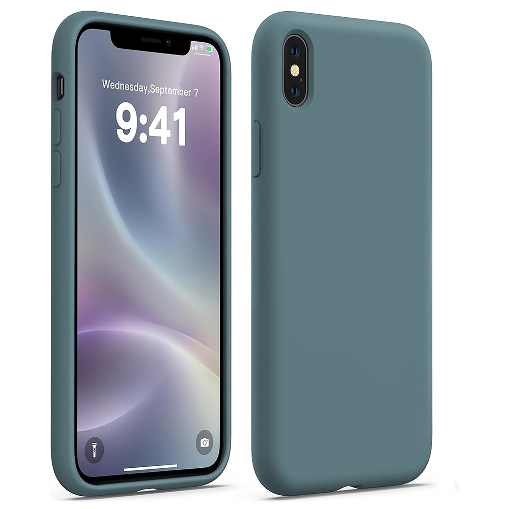 Husa Soft Silicone - iPhone X/XS - Midnight Blue