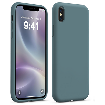 Soft Silicone Case - iPhone X/XS - Midnight Blue
