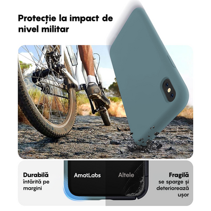 Soft Silicone Case - iPhone X/XS - Midnight Blue