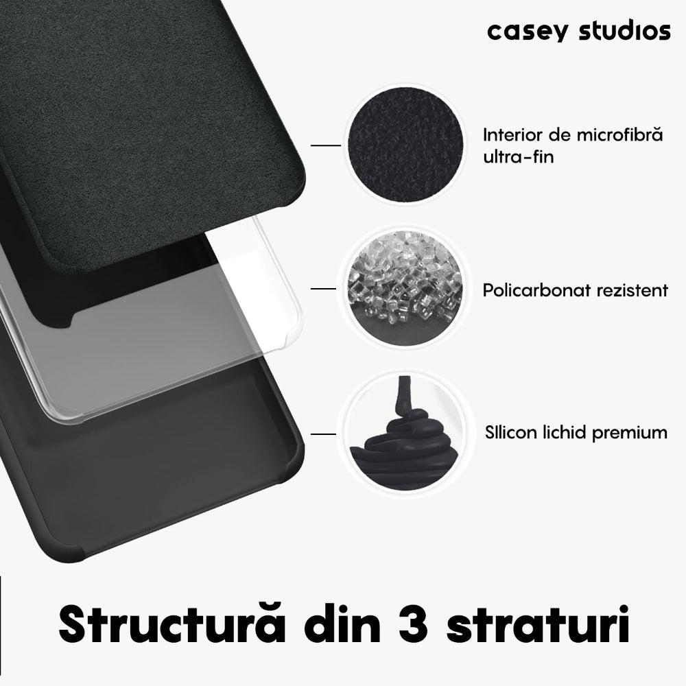 Husa Soft Silicone - Samsung Galaxy A13 5G/A04s/M13 5G - Negru