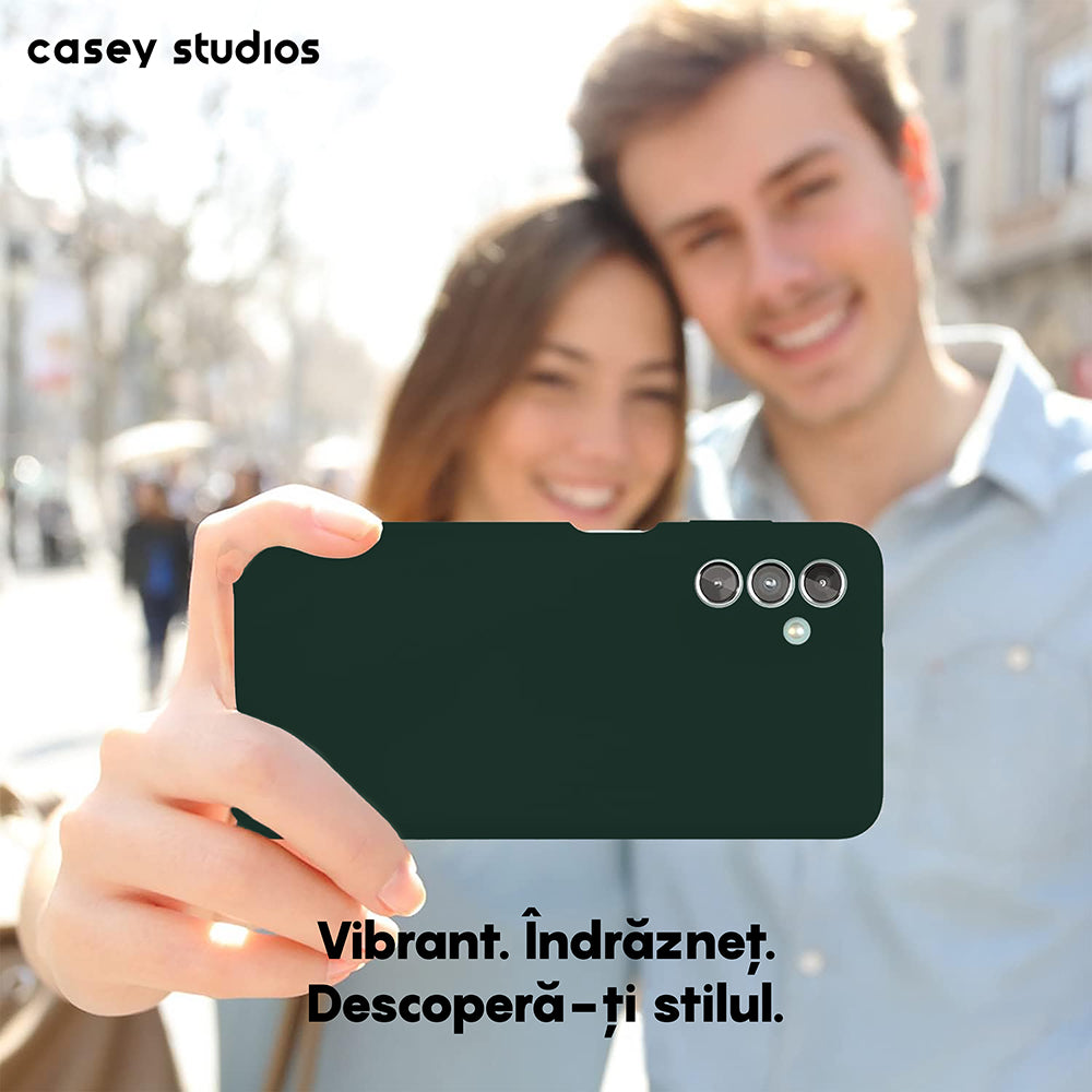 Husa Soft Silicone - Samsung Galaxy A13 5G/A04s/M13 5G - Dark Marine Green