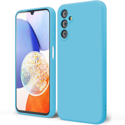 Soft Silicone Case - Samsung Galaxy A14 4G/5G - Cadet Blue