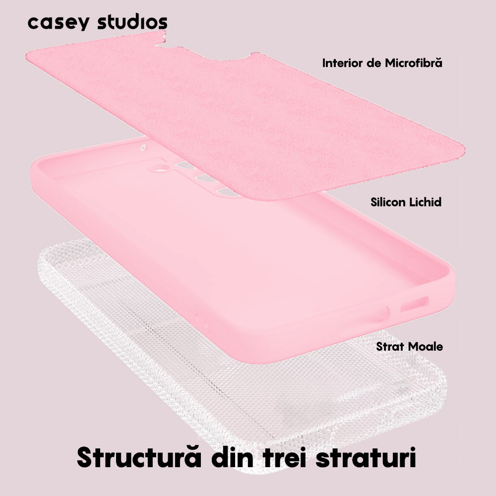 Soft Silicone Case - Samsung Galaxy A34 - Pink