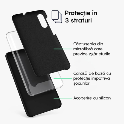 Husa Soft Silicone - Samsung Galaxy A50 - Negru