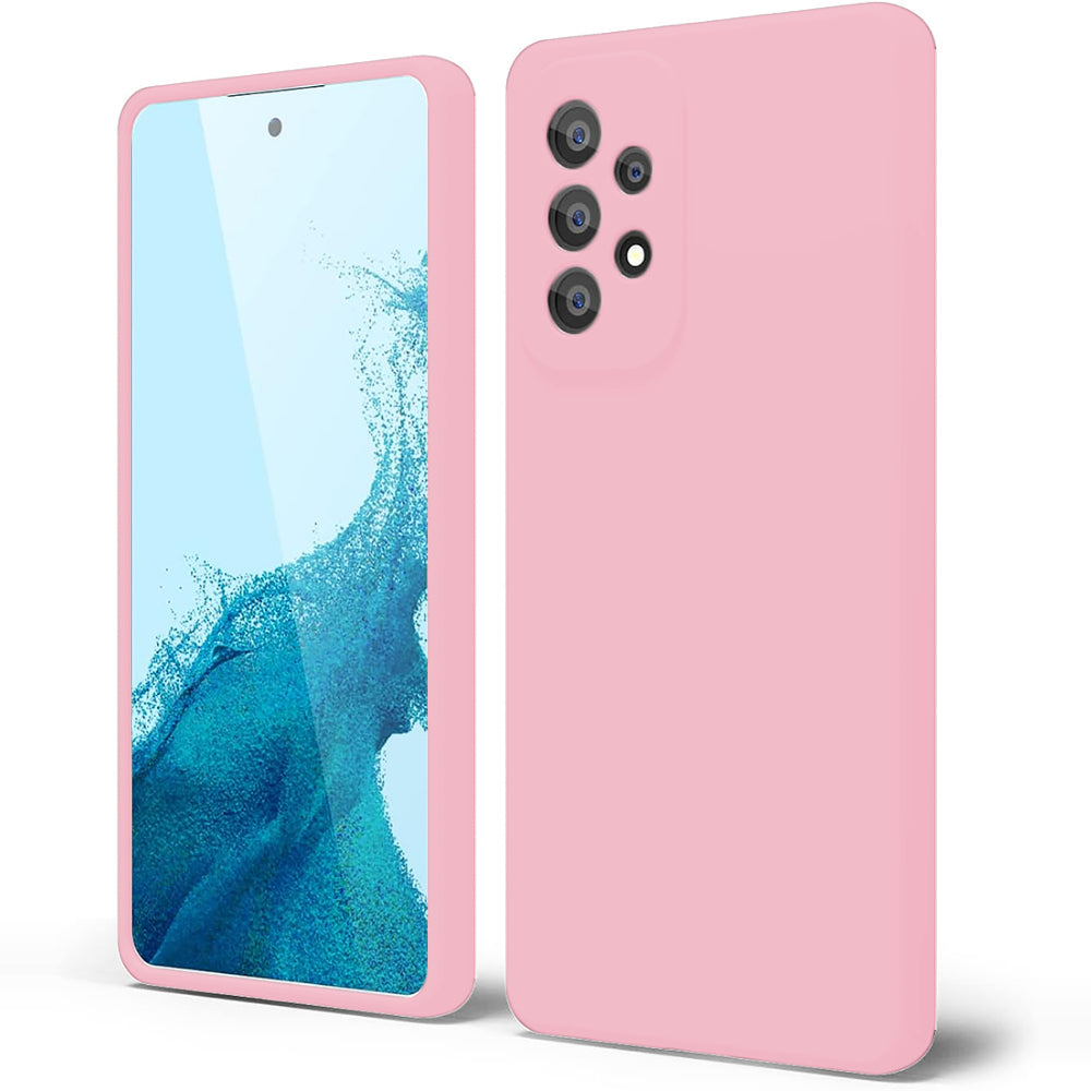Soft Silicone Case - Samsung Galaxy A53 - Pink