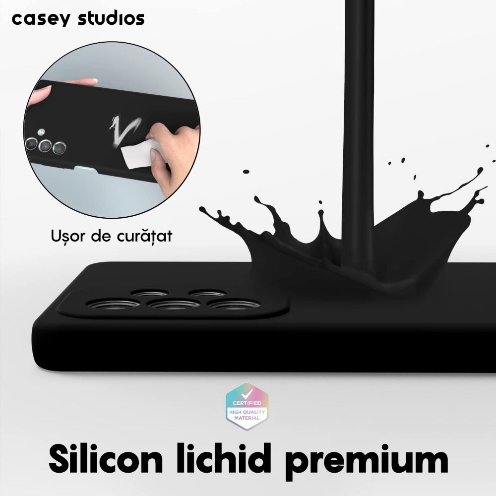 Soft Silicone Case - Samsung Galaxy A53 - Black