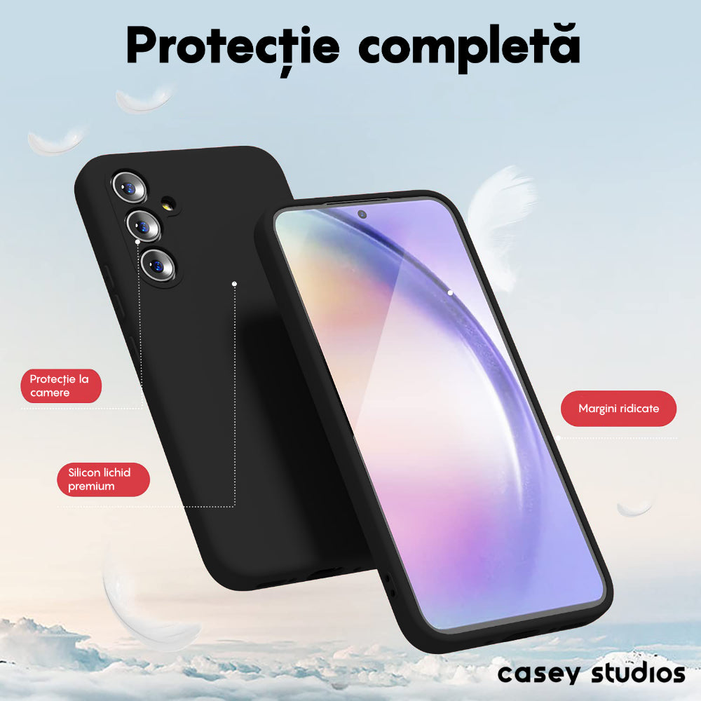 Husa Soft Silicone - Samsung Galaxy A54 - Negru