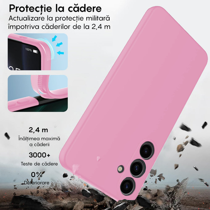 Husa Soft Silicone - Samsung Galaxy A55 5G - Roz