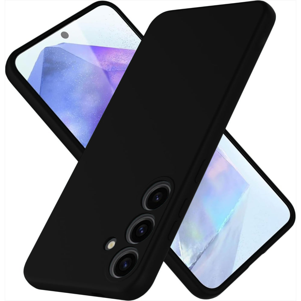 Husa Soft Silicone - Samsung Galaxy A55 5G - Negru