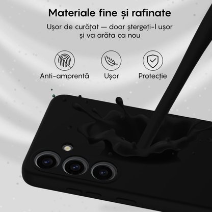 Husa Soft Silicone - Samsung Galaxy A55 5G - Negru
