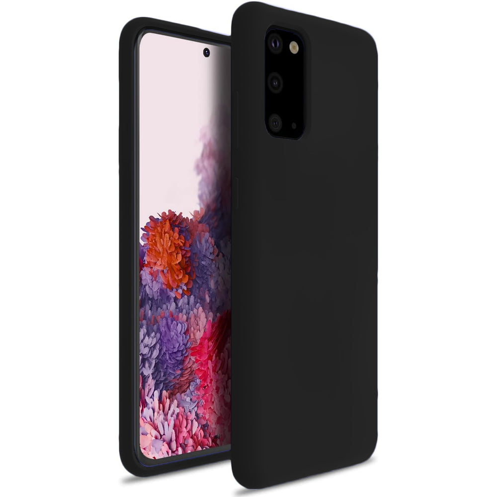 Husa Soft Silicone - Samsung Galaxy S20 - Negru