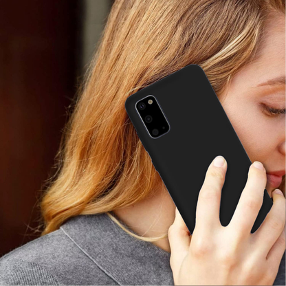 Husa Soft Silicone - Samsung Galaxy S20 - Negru