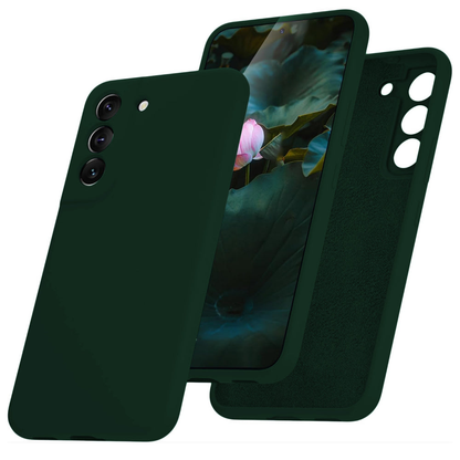 Soft Silicone Case - Samsung Galaxy S22 - Dark Marine Green