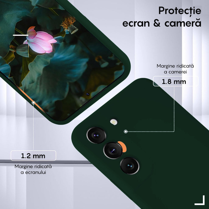 Soft Silicone Case - Samsung Galaxy S22 - Dark Marine Green