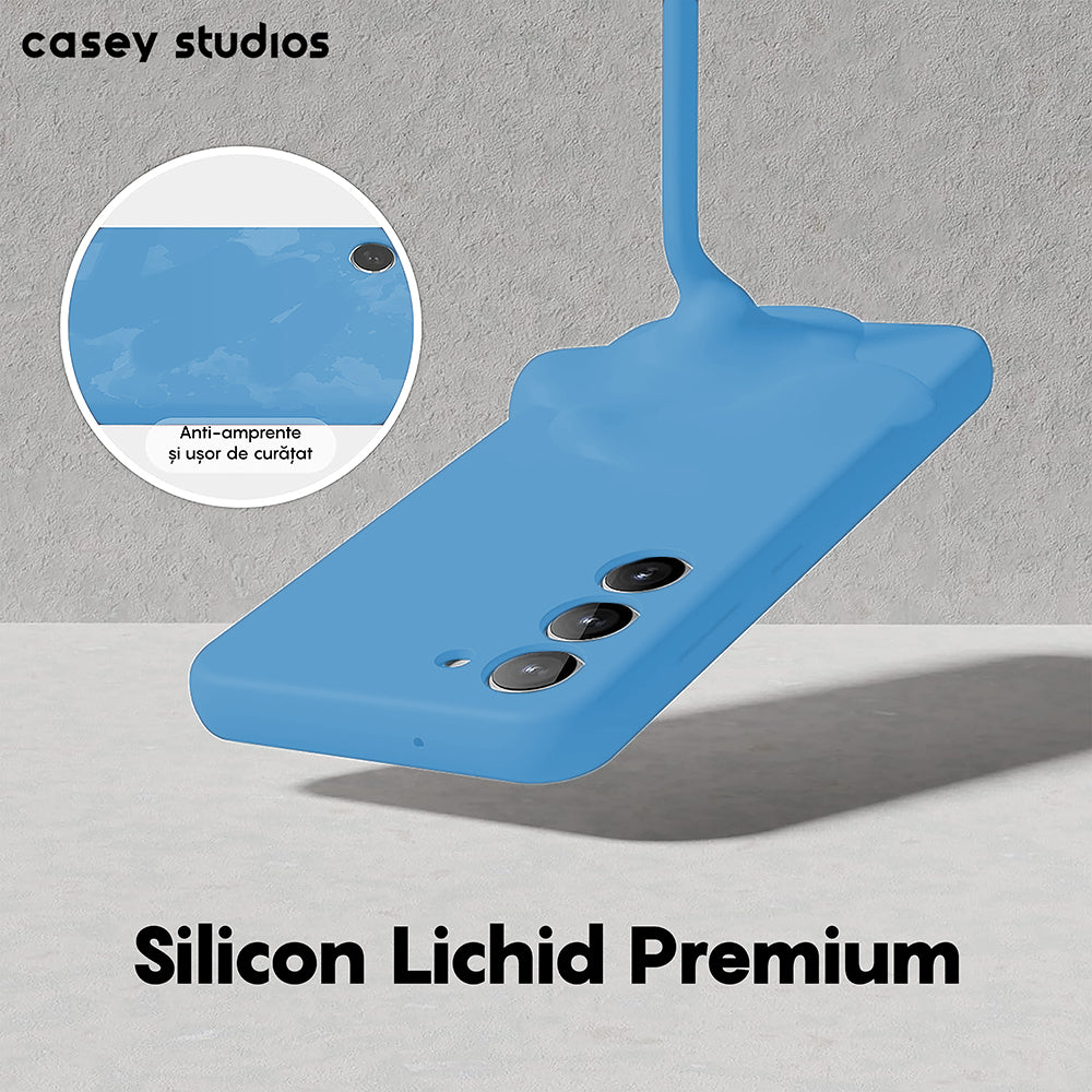 Husa Soft Silicone - Samsung Galaxy S23 - Cadet Blue