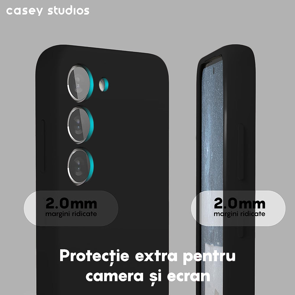 Husa Soft Silicone - Samsung Galaxy S23 - Negru