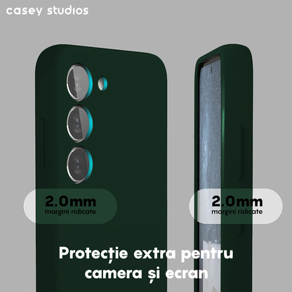 Husa Soft Silicone - Samsung Galaxy S23 - Dark Marine Green
