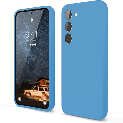 Husa Soft Silicone - Samsung Galaxy S23 Plus - Cadet Blue