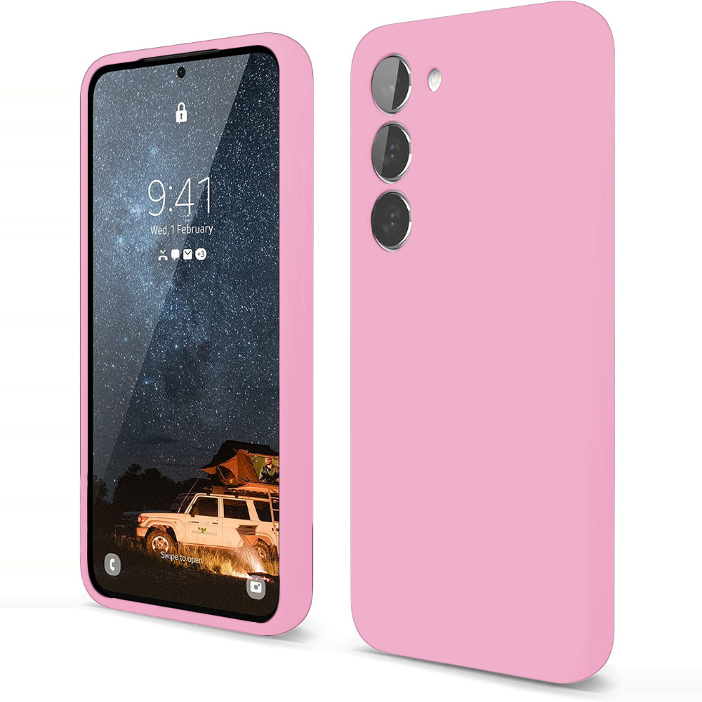 Husa Soft Silicone - Samsung Galaxy S23 Plus - Roz