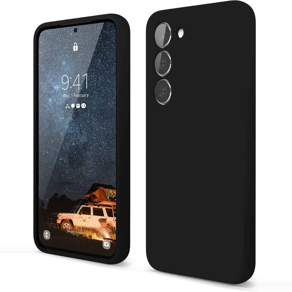 Husa Soft Silicone - Samsung Galaxy S23 Plus - Negru