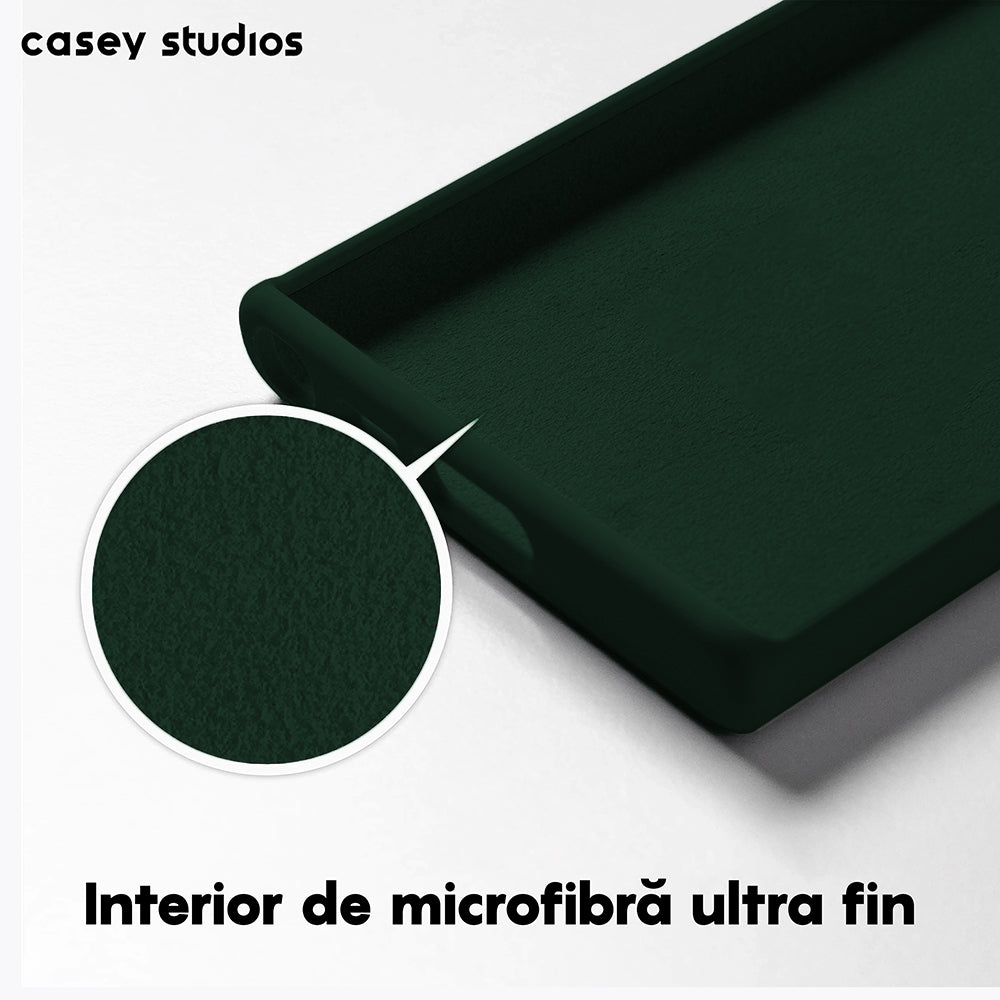 Husa Soft Silicone - Samsung Galaxy S23 Plus - Dark Marine Green