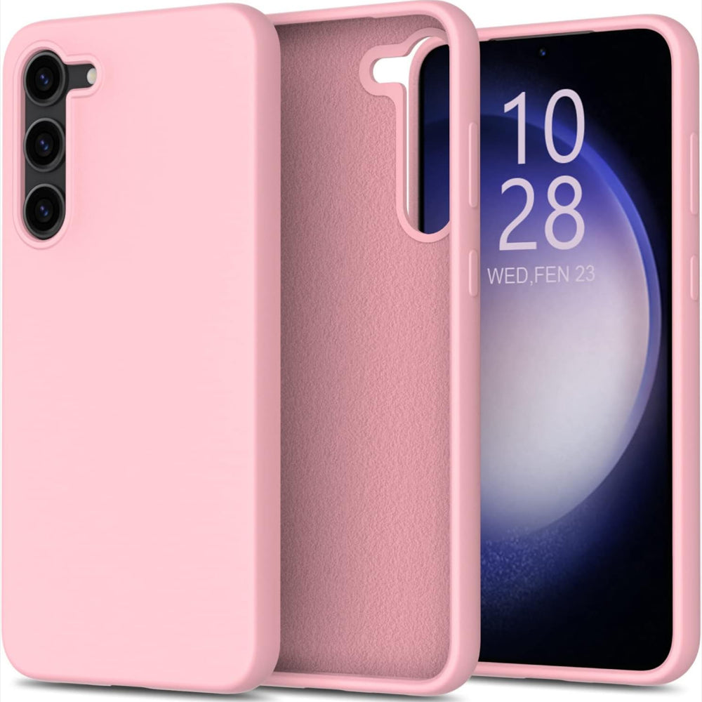 Soft Silicone Case - Samsung Galaxy S24 Plus - Pink