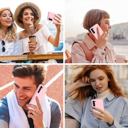 Soft Silicone Case - Samsung Galaxy S24 Plus - Pink