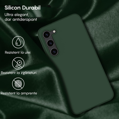 Husa Soft Silicone - Samsung Galaxy S24 Plus - Webster Green