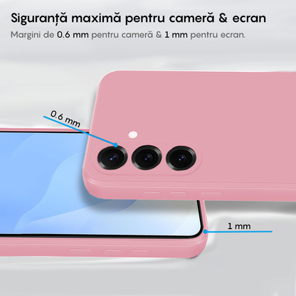 Husa Soft Silicone - Samsung Galaxy S25 - Roz