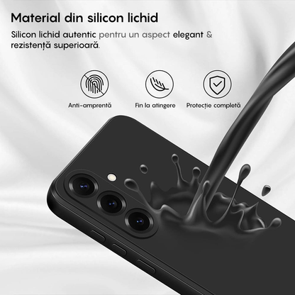 Husa Soft Silicone - Samsung Galaxy S25 - Negru