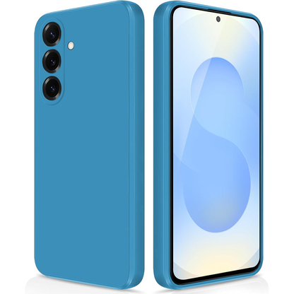 Husa Soft Silicone - Samsung Galaxy S25 Plus - Cadet Blue