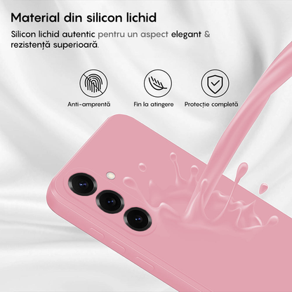 Husa Soft Silicone - Samsung Galaxy S25 Plus - Roz