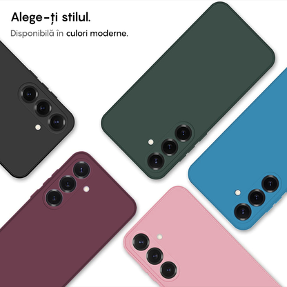 Husa Soft Silicone - Samsung Galaxy S25 Plus - Webster Green