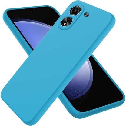 Soft Silicone Case - Xiaomi Redmi 13C - Cadet Blue
