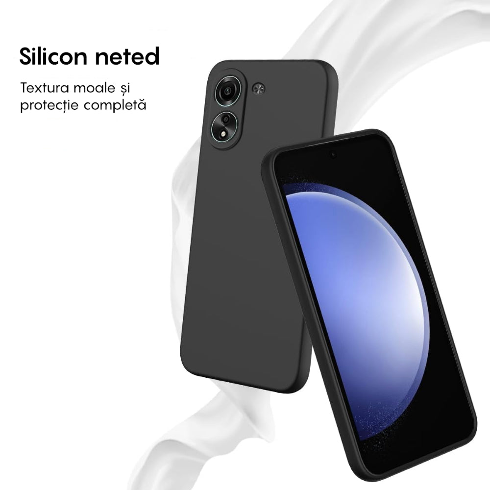 Husa Soft Silicone - Xiaomi Redmi 13C - Negru