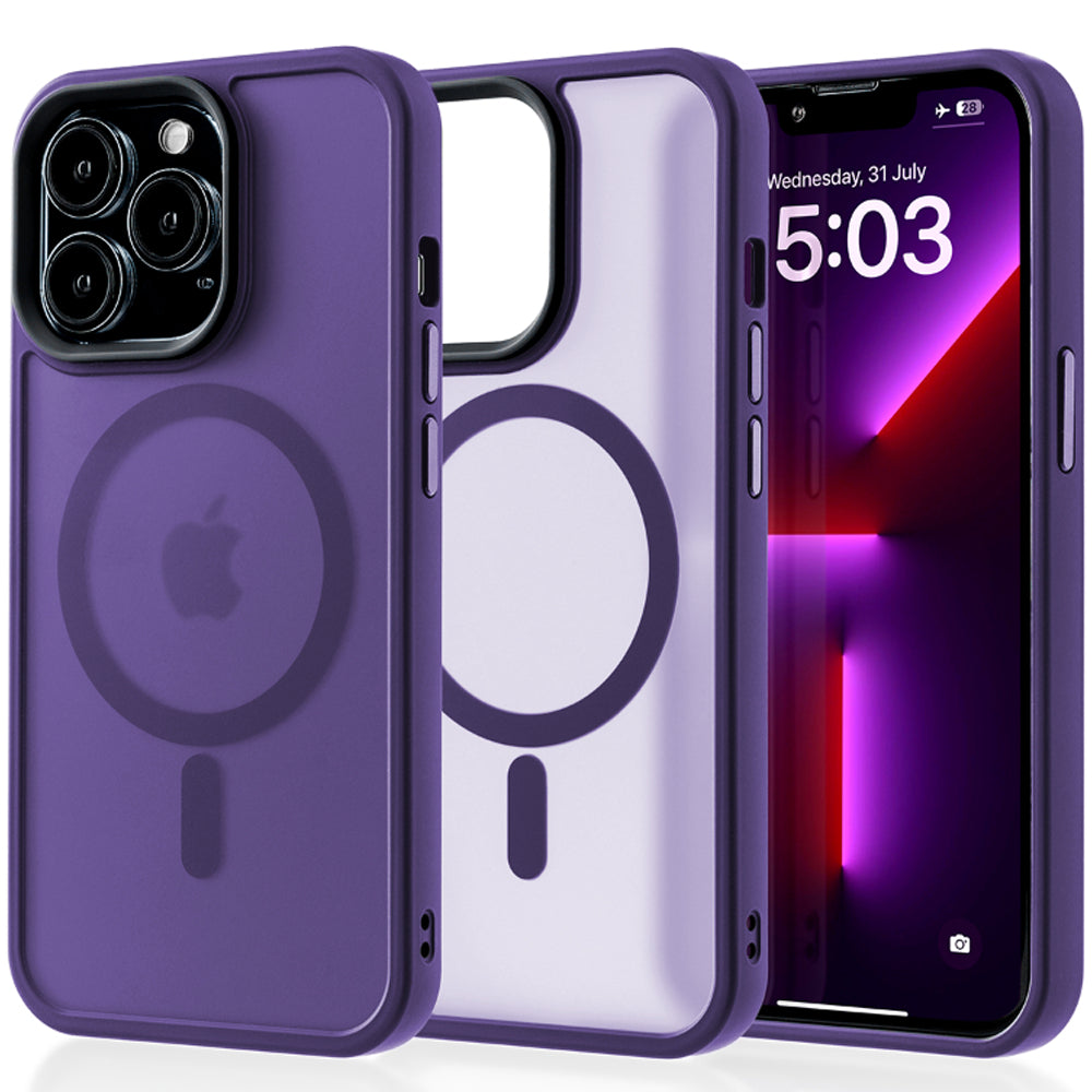 Husa MagSafe - iPhone 13 Pro - Dark Purple