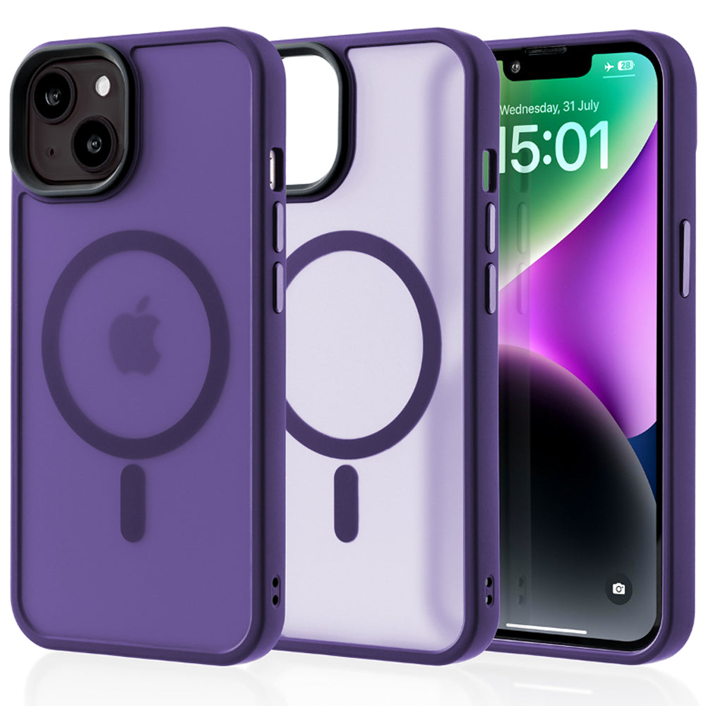 Husa MagSafe - iPhone 14 - Dark Purple