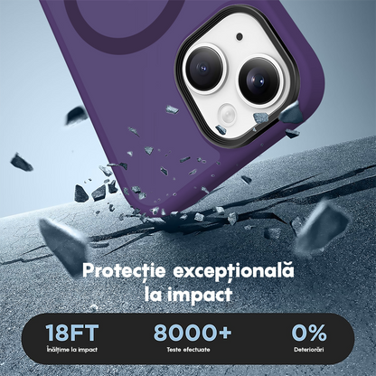 Husa MagSafe - iPhone 15 - Dark Purple