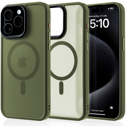 Husa MagSafe - iPhone 15 Pro Max - Green