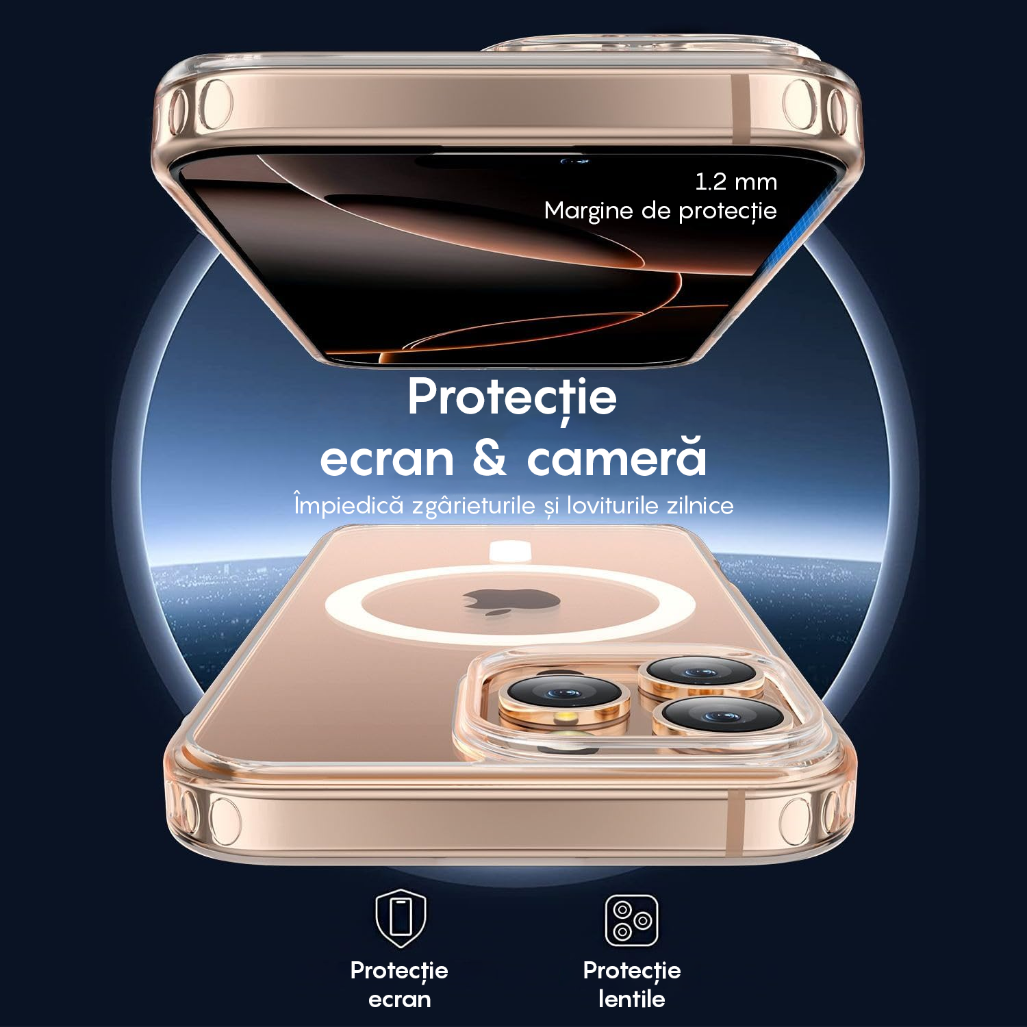 Husa MagSafe - iPhone 16 Pro - Clear