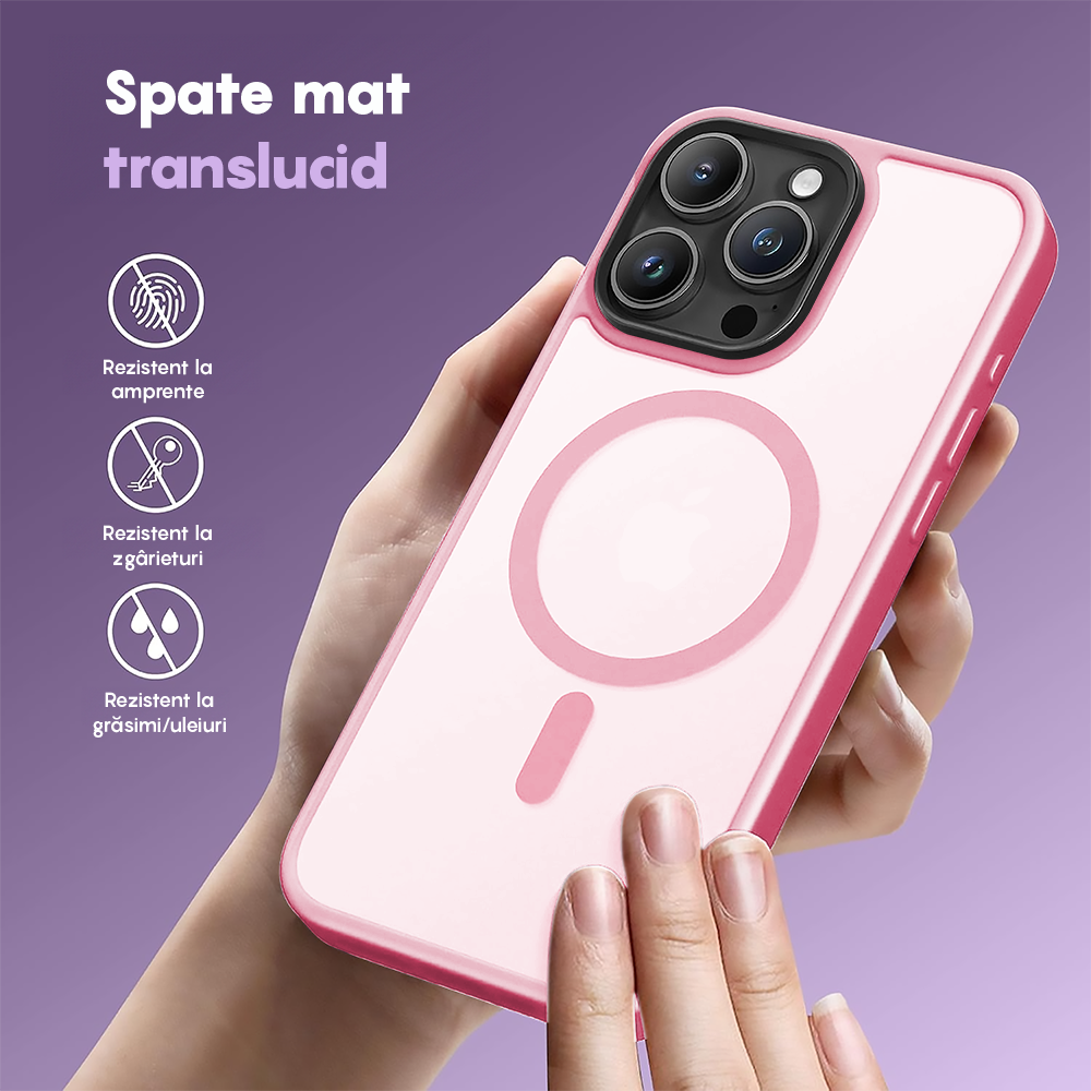 Husa MagSafe - iPhone 16 Pro - Roz