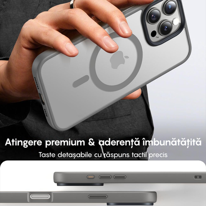 Husa MagSafe - iPhone 16 Pro Max - Gri