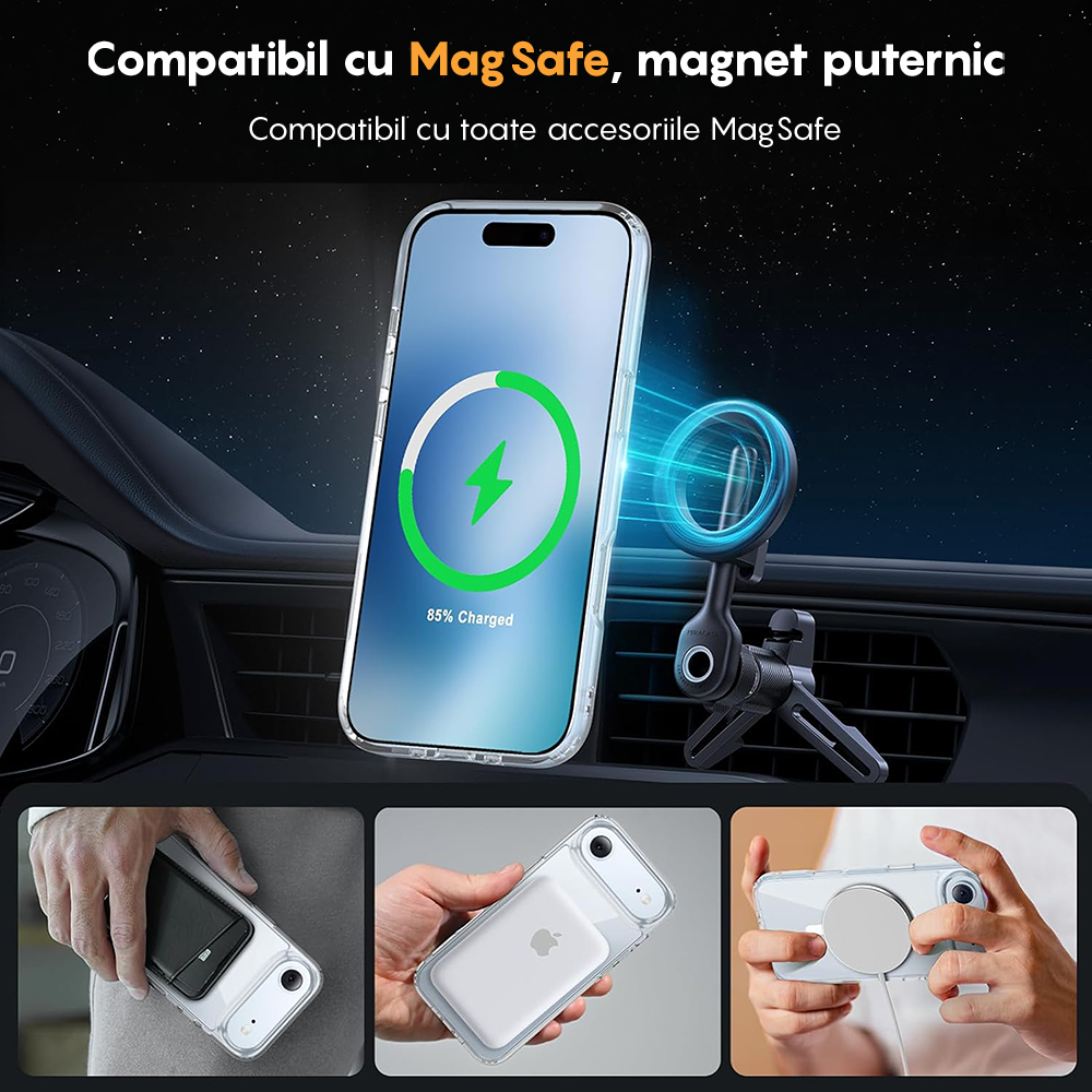 Husa MagSafe - iPhone 17 Air - Transparent