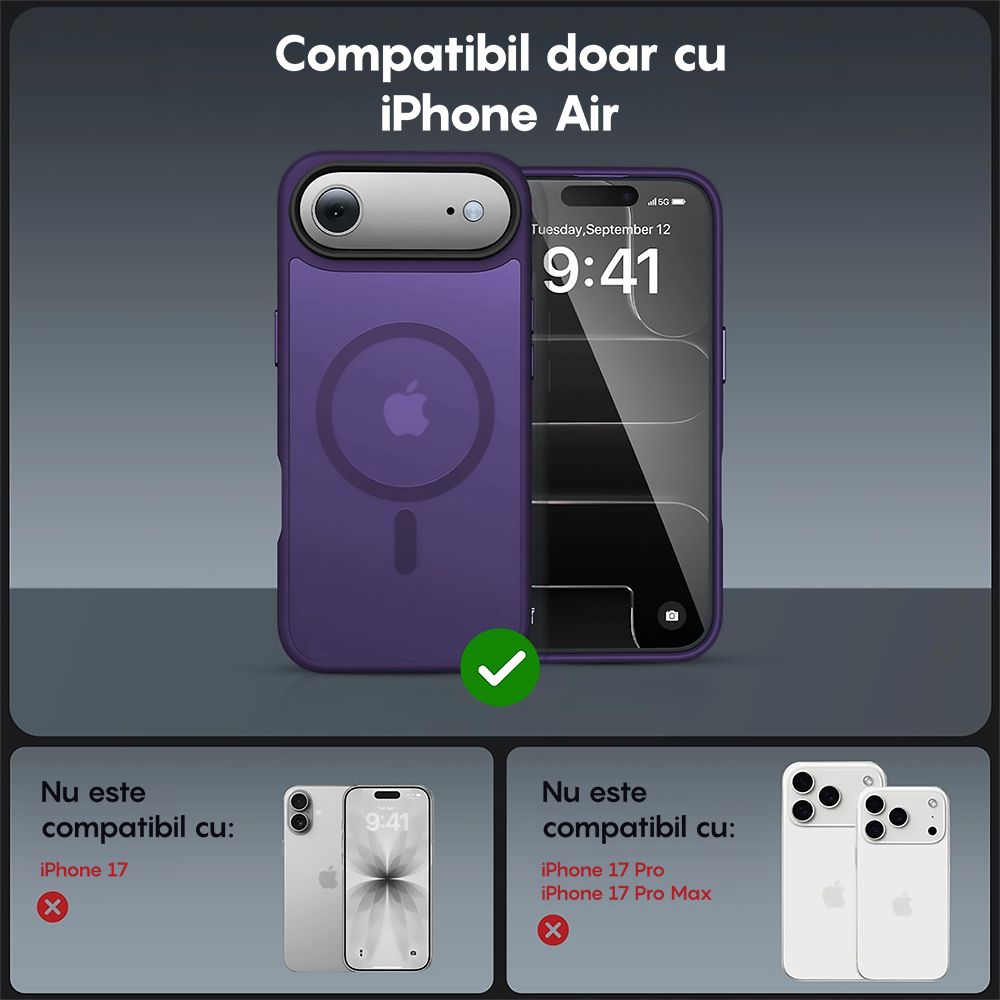 MagSafe Case - iPhone 17 Air - Dark Purple